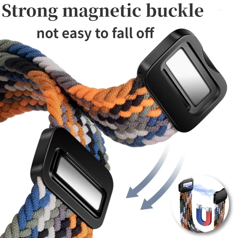 Uhrenarmband Nylon, geflochten, Bunt, Unisex - Bild 4