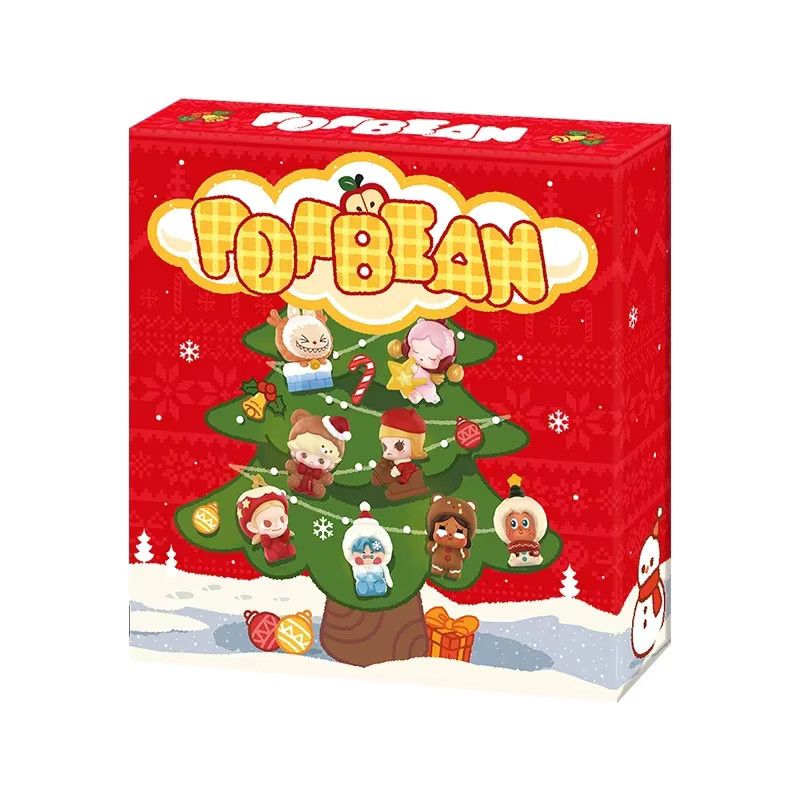 POP MART POP BEAN Weihnachten Mystery Box Blind Box Spielzeugfiguren Multicolor - Bild 4