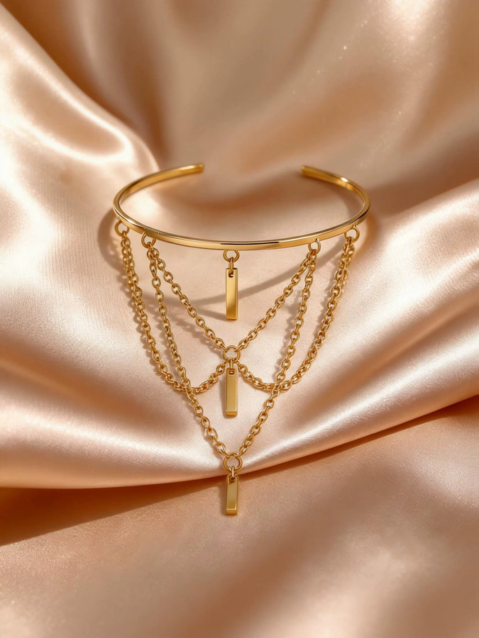 prjewel Armband, vergoldetes Messing, Gold, Damen - Bild 2