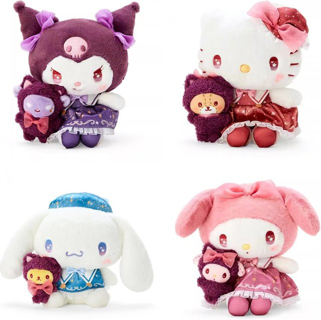 Sanrio Hello Kitty Kuromi My Melody Cinnamoroll Plüschpuppe, 20cm - Bild 1