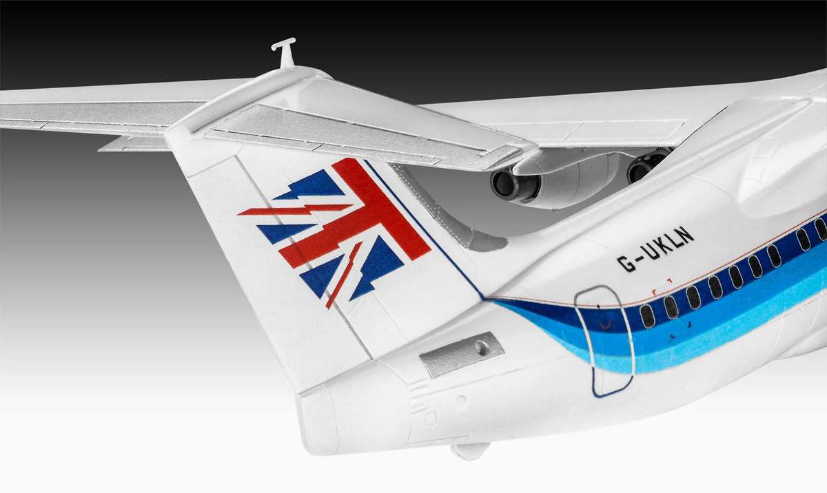 Revell BAe 146-200 AirUK Model Set, 1:144, ab 10 Jahren - Bild 4