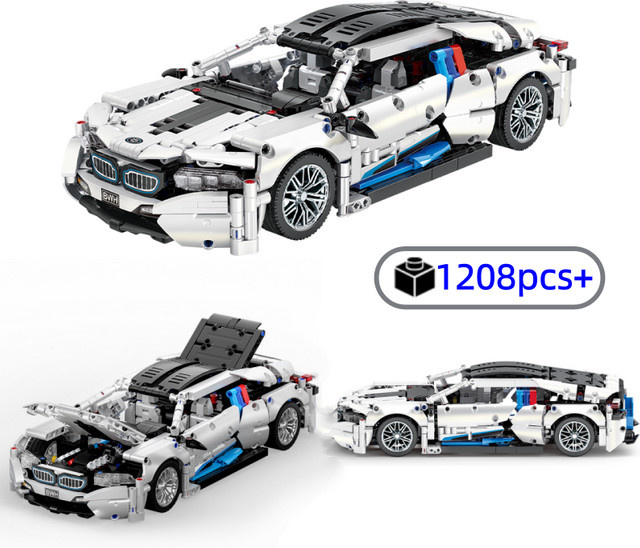 HUATEC Rennwagen-Bausatz, Modellauto, 1:14 Maßstab, 1208 Teile - Bild 1