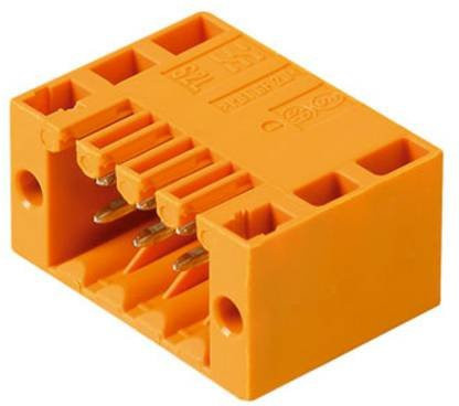 Weidmüller Stiftgehäuse-Platine B2L/S2L 3.50 in Orange, 84 Stück, Rastermaß: 3.50 mm - Bild 1