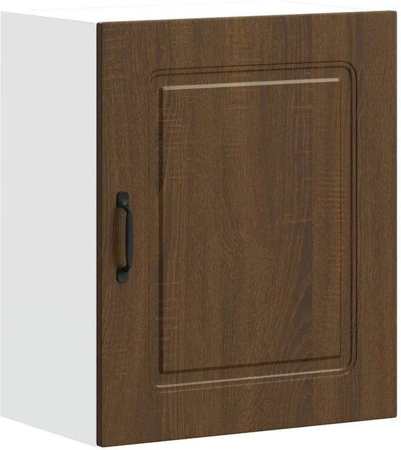 vidaXL Küchen-Hängeschrank Kalmar in Eiche Braun aus Holzwerkstoff, B/H/T: 60 x 31 x 50 cm - Bild 1