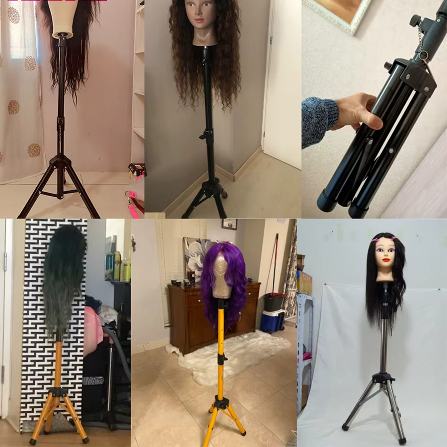 Simnient Mannequin-Kopfhalter-Stativ, 125 cm, verstellbar - Bild 2