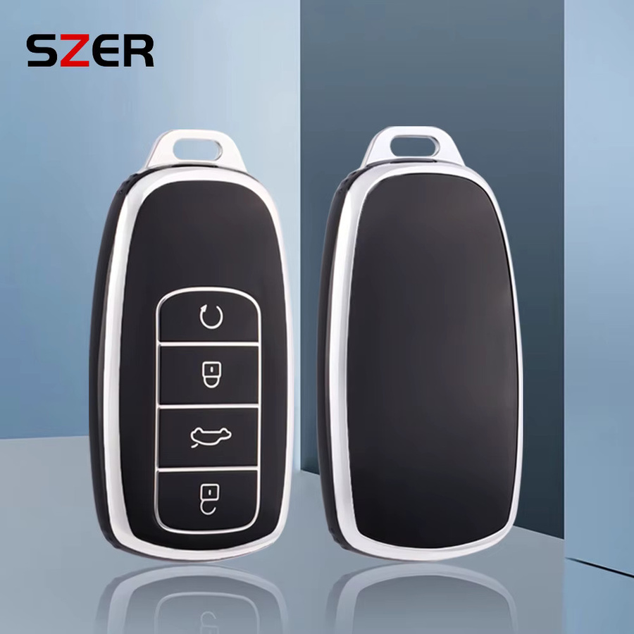 Schutzhülle für Chery Tiggo 8 Pro, Tiggo 7 Pro, Omoda 5 und C5 Schlüssel aus TPU in Schwarz von SZER - Bild 3