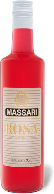 Massari Rosa L'Aperitivo aromatisierter Wein 0,7 l - Bild 1