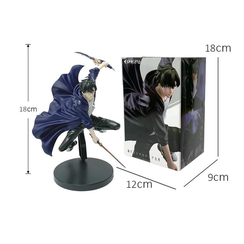 Wucifang Jewelry Anime Solo Leveling Schattenkönig Sammlerfigur als Desktop-Ornament in Multicolor - Bild 2