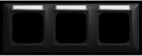 Busch-Jaeger Abdeckrahmen mit Sichtfenster 1733 NS-915 in Schwarz - Bild 1