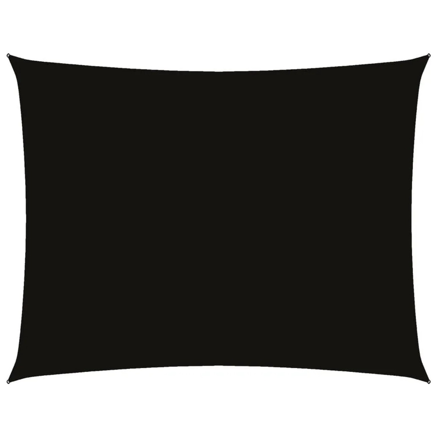 Furnicato Sonnensegel aus PU-beschichtetem Oxford-Gewebe, rechteckig, Schwarz, Breite: 350 cm, Höhe: 200 cm - Bild 2