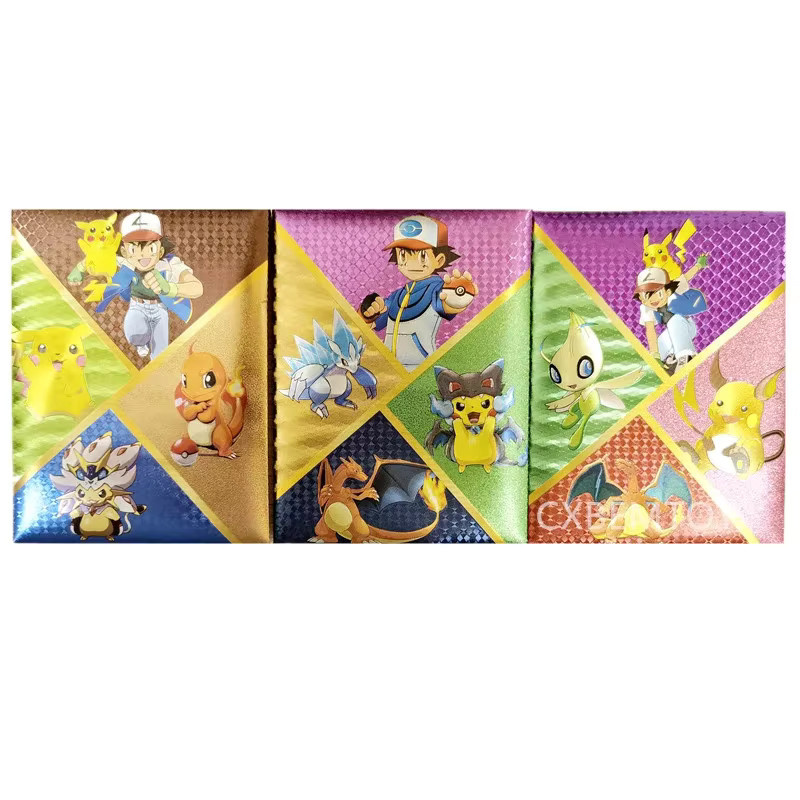 TAKARA TOMY Pokémon Karten, 10-teiliges Set, Bunt / Mehrfarbig, Englisch - Bild 2