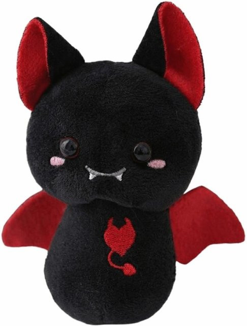 Yiran toy Schlüsselanhänger Fledermaus, Plüsch, Mehrfarbig, Kinder - Bild 1