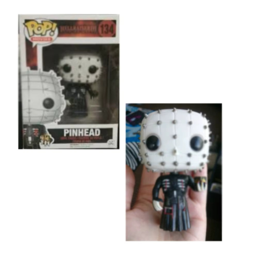 Funko Hellraiser Horrorfilme Chatterer # 793 Pinhead # 134 Pops Vinyl-Actionfiguren, ab 14 Jahren - Bild 2