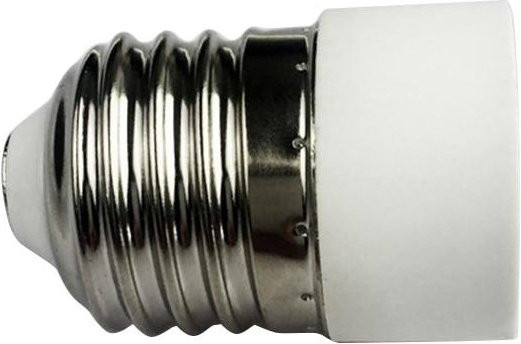XYZ Lampenadapter E27 Stecker auf E14 Buchse aus PBT für LED-Leuchtmittel - Bild 1