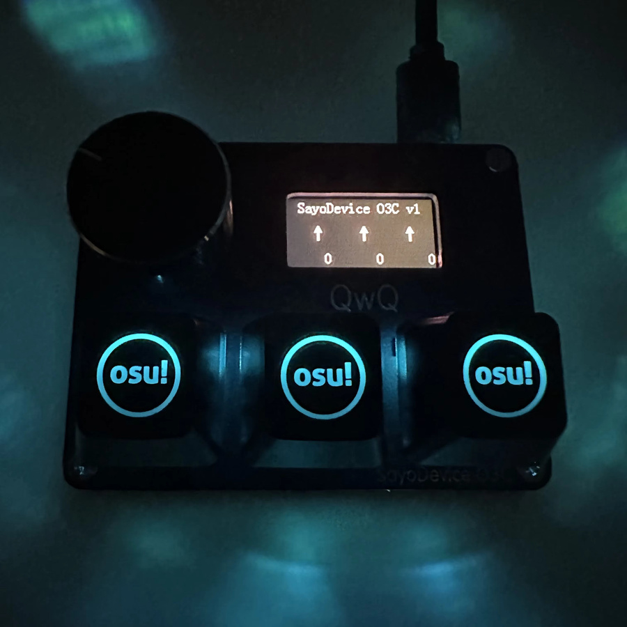 SayoDevice O3C Magnetische Rapid Trigger Tastatur mit Hall-Effekt Schaltern in Rosa und Weiß - Bild 3
