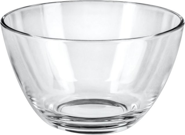 Borgonovo Palladio Glasschale transparent 12er Pack mit 700 ml Volumen, Durchmesser: 14 cm, Höhe: 8,2 cm - Bild 1