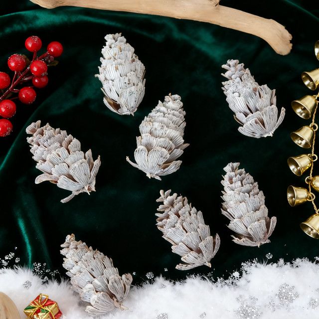 Künstliche Tannenzapfen von smr für DIY-Geschenke, Weihnachtsbaum-Dekoration und Scrapbooking - Bild 1