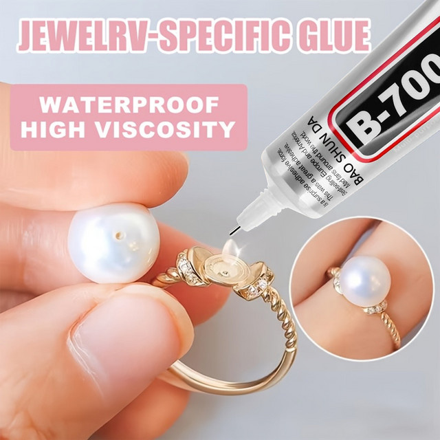 B7000 Schmuckkleber Transparent mit Präzisionsspitze für Handwerk, Nagelkunst und Charms - Bild 1