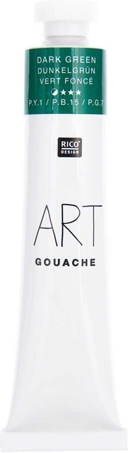 Rico Design ART Gouache Dunkelgrün 22 ml - Bild 1