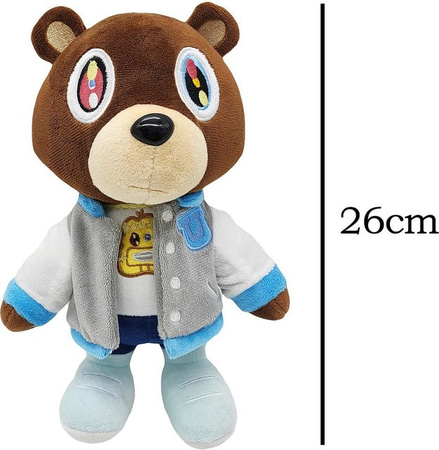 Bai Fen Bai Toys Kanye Teddybär Plüschtier weiß 14+y