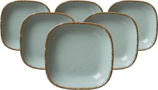 Ritzenhoff & Breker Dipschalen Casa aus Keramik, Blau, 6er Set, Durchmesser: 10 cm - Bild 1