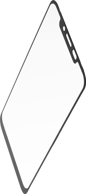 FULL DISPLAY HD Glass Protector Schutzglas für Gigaset GS195 Frame Black transparent - Bild 1