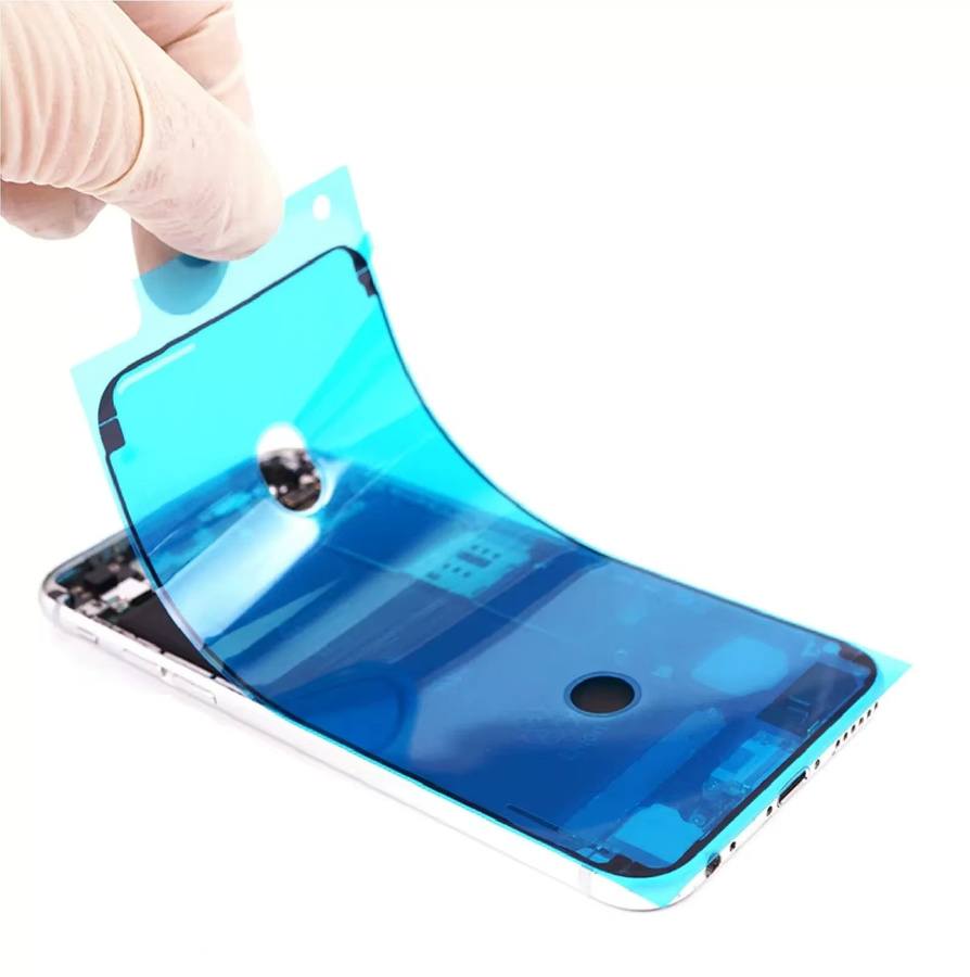 10er Set Wasserdichte Klebedichtungen für Apple iPhone 11 12 13 Pro X XR XS Max 6S 7 8 Plus zur Reparatur des Bildschirmrahmens - Bild 2