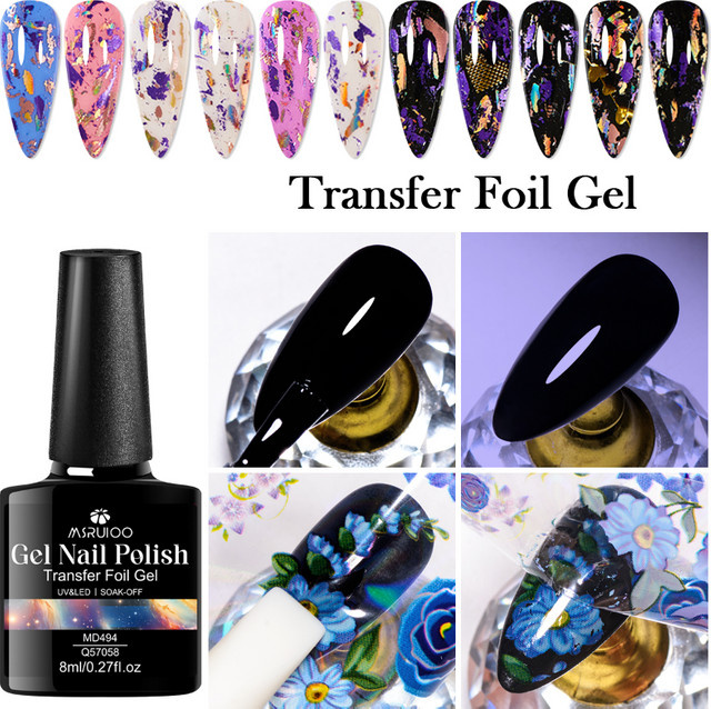 MSRUIOO Transferfolie Gel Nagellack, 8 ml - Bild 1