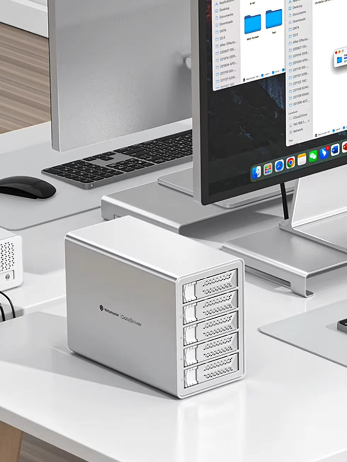 Yottamaster RAID externes Festplattengehäuse mit 5 oder 4 Bays für 2,5 und 3,5 Zoll SATA HDD und SSD - Bild 6