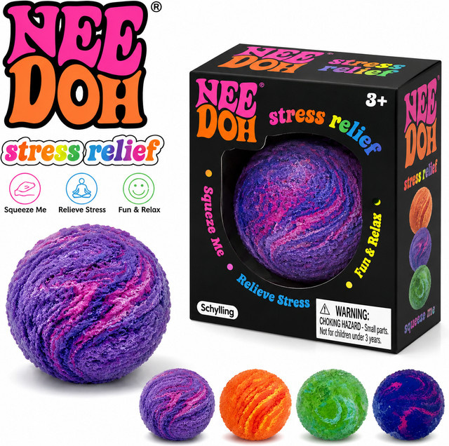NEEDOH Planet Grasball, Texturierte Quetschbälle, Weiche Sensorische Spielzeuge - Bild 1
