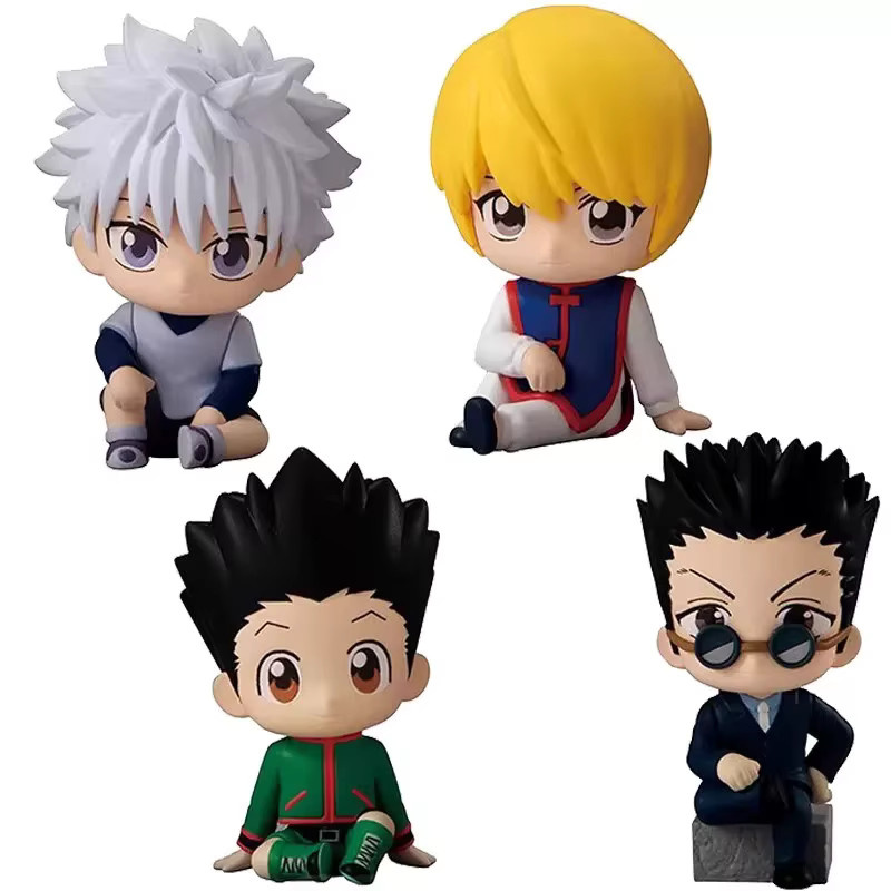 Bandai Hunter X Hunter Q-Version Sitzende Figuren, 4-teiliges Set - Bild 3