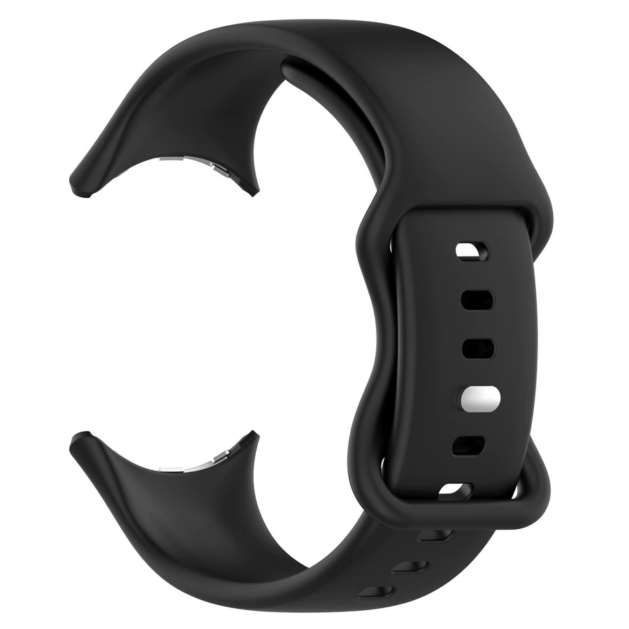 Google Uhrenarmband Silikon, Schwarz, Unisex - Bild 4