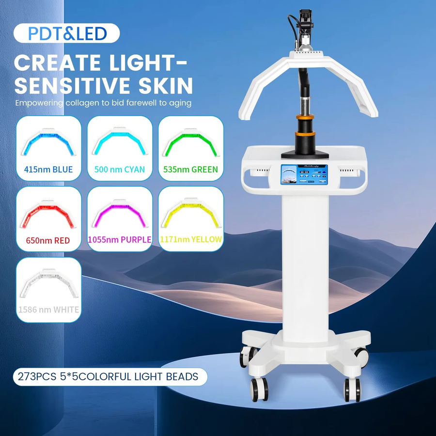 MYOSLIM Multifunktions-Gesichtsbehandlungsmaschine mit 7-Farben-LED-Lichttherapie, Gesicht und Körper, Unisex - Bild 3