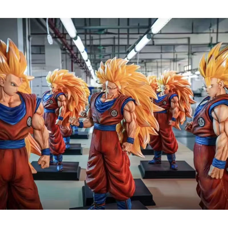 Bandai Dragon Ball Super Goku Charakter Modell Statue, mehrfarbig, Höhe: 56 cm - Bild 3