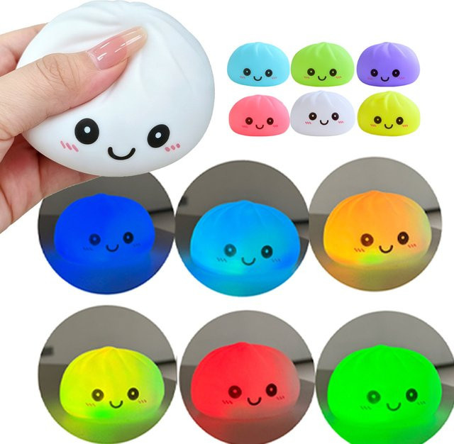 Bandai Dumpling-Squishy-Spielzeuge, Bunt / Mehrfarbig - Bild 1