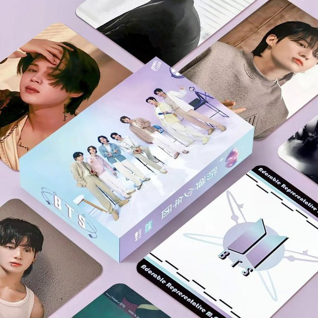 BTS Lomo-Kartenalbum Merchandise Flashcard, 55-teiliges Set - Bild 1