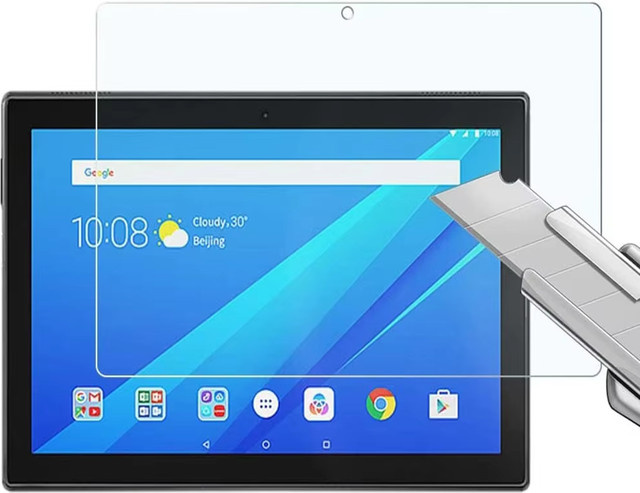 Lenovo Tab M10 TB-X605F X505F Displayschutzfolie aus 9H gehärtetem Glas, transparent, 1 Stück - Bild 1