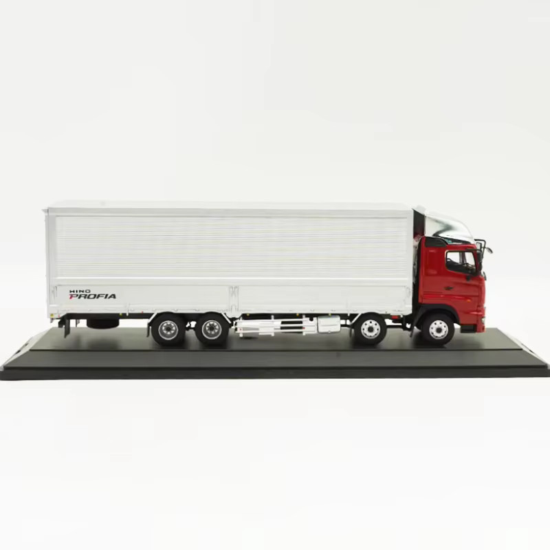 MASSDI HINO-Behälter-LKW-Modell, Spielzeugauto, Maßstab 1:43, Metall - Bild 1