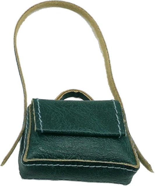 Binchi Outdoor Equipment Modische Puppen PU Leder Handtasche, grün, Zubehör - Bild 1