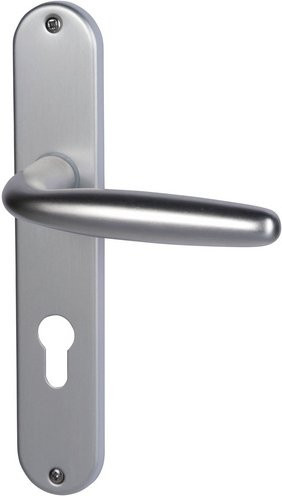 ALPERTEC Langschild-Garnitur Ray II aus Aluminium in Silber matt - Bild 1