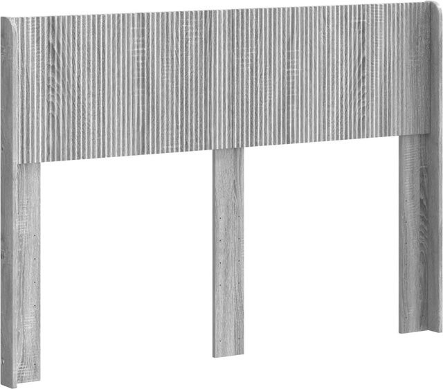 vidaXL Kopfteil aus MDF in Grau Sonoma Holzoptik, minimalistisches Design für dein Schlafzimmer - Bild 1