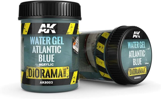 AK Interactive Water Gel Atlantic Blue, 250ml, Blau - Bild 1