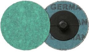 Klingspor Quickchange Disc QRC 409 Schleifscheibe für Metall, Korn 60, Grün, Durchmesser: 50 mm - Bild 1