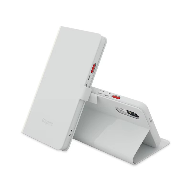Bigme Flip-Handyhülle für HiBreak Pro und HiBreak Plus in Weiß - Bild 2