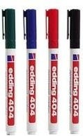 Edding 404 Permanent Marker Set mit feiner Spitze, farbsortiert, 10 Stück - Bild 1