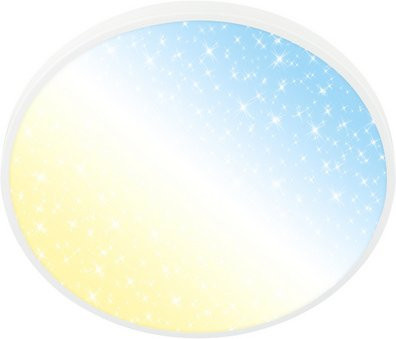 Briloner LED Deckenleuchte modern in Weiß, dimmbar mit Fernbedienung, 22 W, Cool White - Bild 1