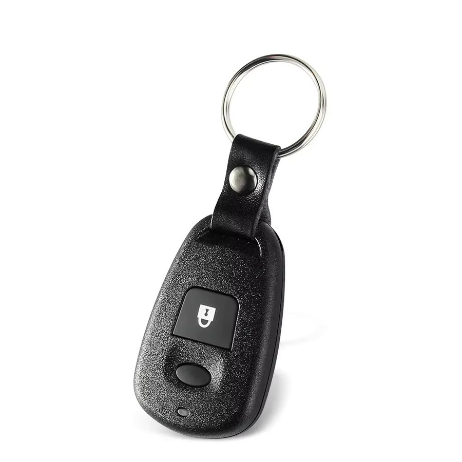KEYYOU Remote Autoschlüssel Shell 2-Tasten für Hyundai Elantra, Santa Fe und Tucson in Schwarz (ohne Batteriehalter) - Bild 2