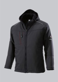 BP Winter-Softshelljacke in Schwarz, Größe 2XL - Bild 1