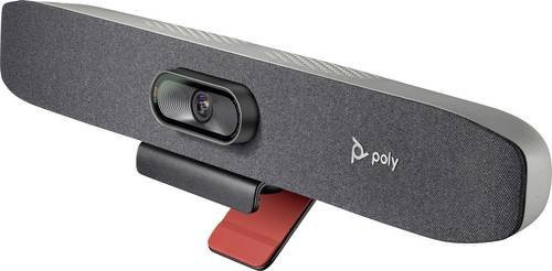 HP Poly Studio R30 USB Video Bar Konferenzsystem mit 4K Ultra HD, USB-C und Bluetooth in Schwarz/Weiß - Bild 1
