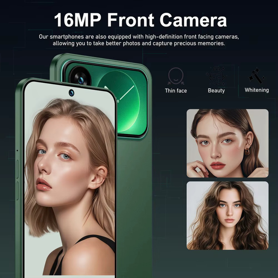 K-Touch F10 Pro Smartphone mit Android 15, 5G, 22GB RAM + 2TB Speicher, 7,3 Zoll HD Display, 7800mAh Akku und 48MP Kamera in Purple - Bild 3